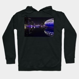 The Webb Bridge, Melbourne Docklands, Victoria, Australia. Hoodie